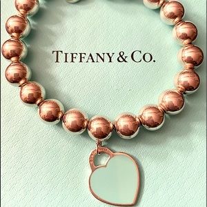 Tiffany Blue® Heart Tag Bead Bracelet
